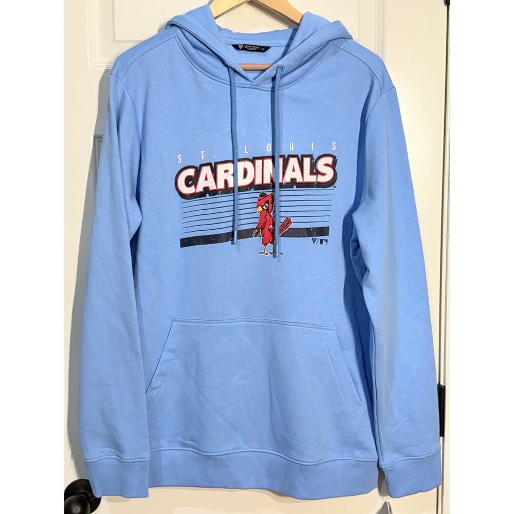 Cooperstown Collection Leverwear St Louis Cardinals MLB Hoodie, Men's Size L